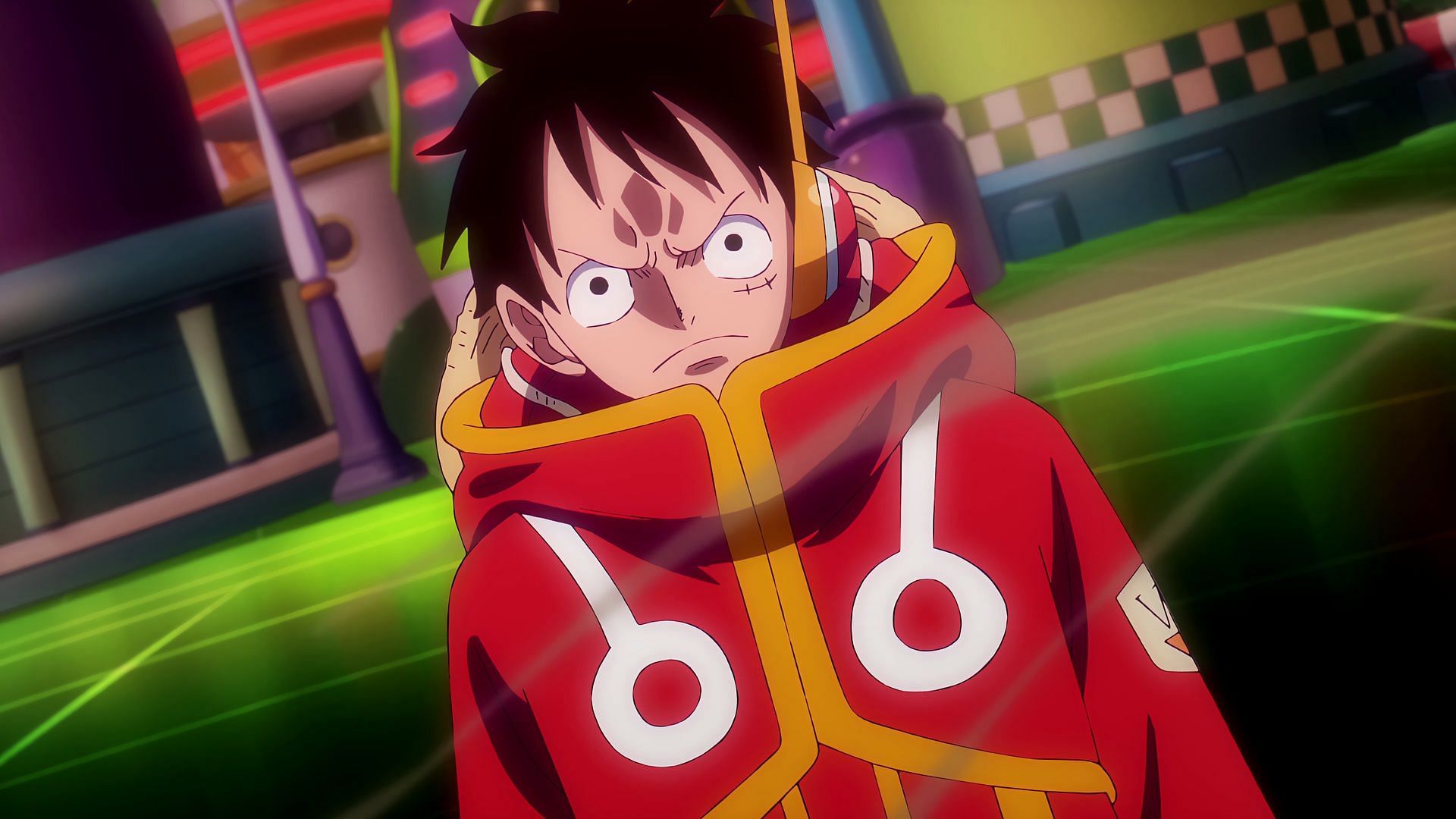 Luffy as seen in the One Piece anime (Image via Toei Animation)