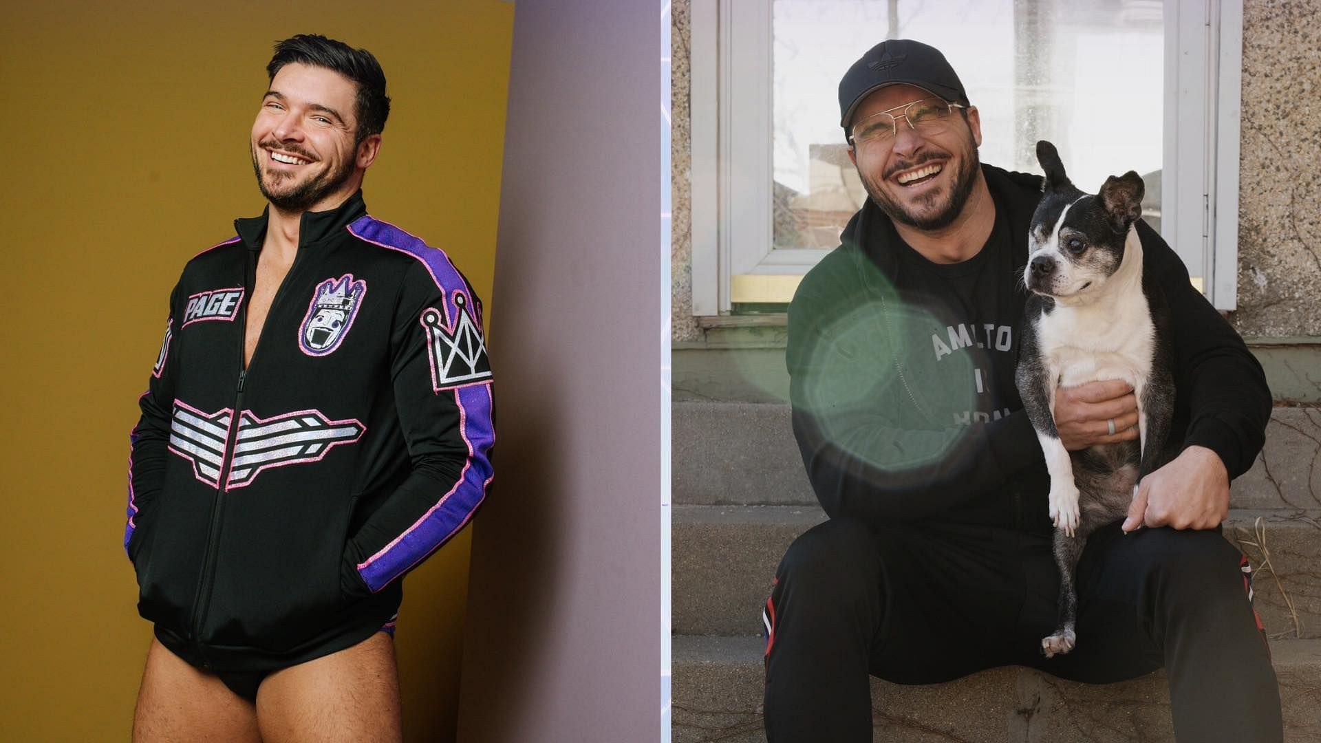 Ethan Page is a former AEW star