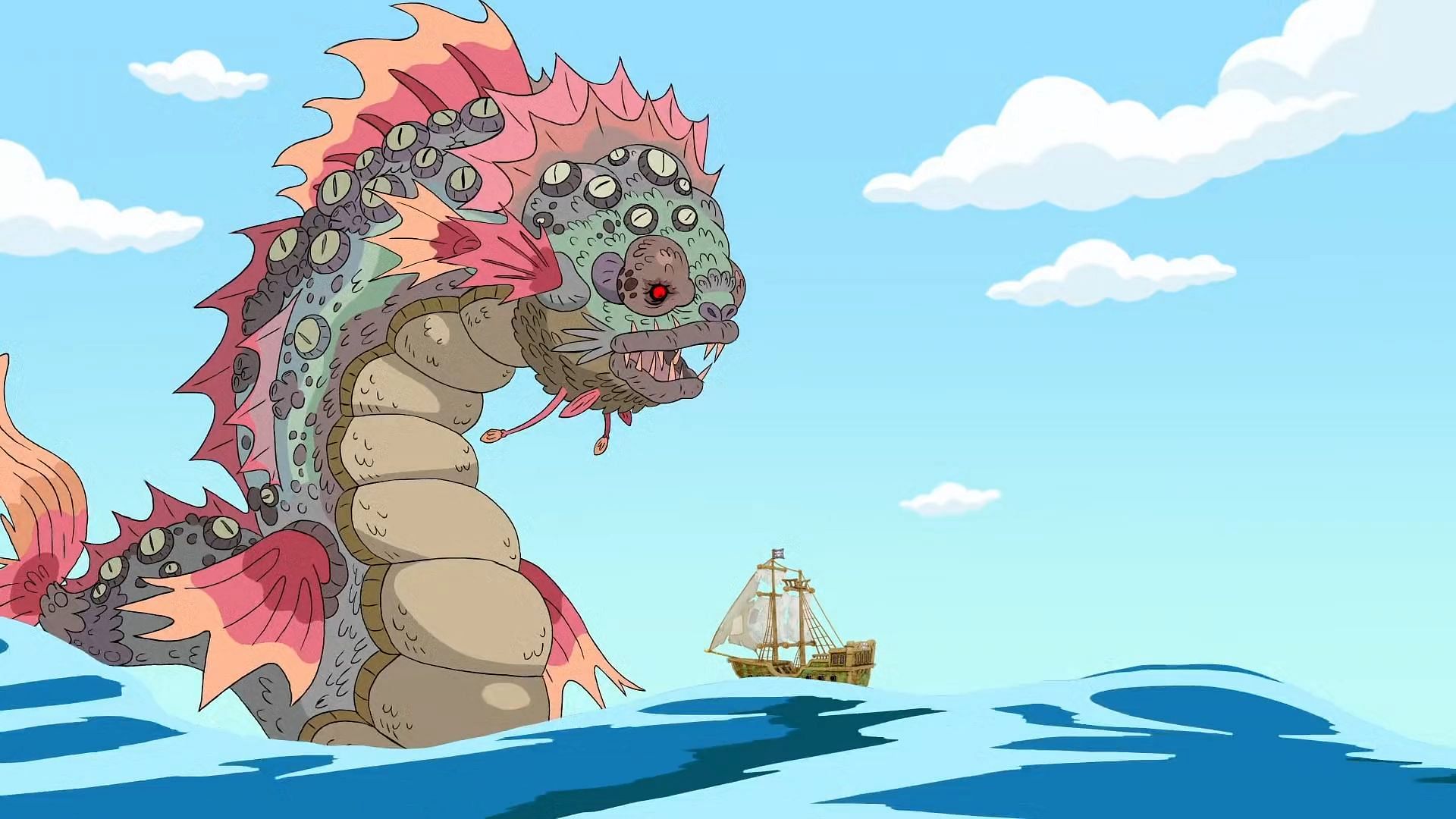 A Leviathan as seen in Smiling Friends (Image via Max)