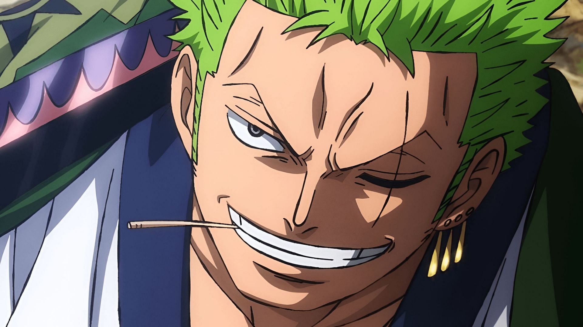 Roronoa Zoro as seen in the anime (Image via Toei Animation)