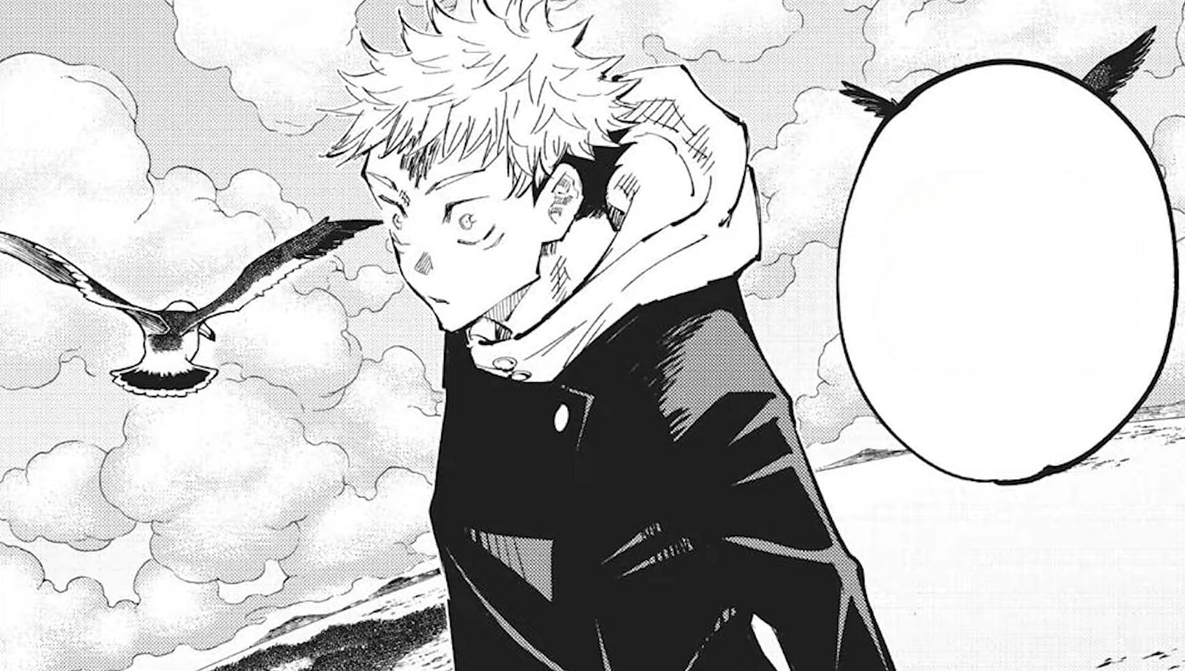 Yuji Itadori as seen in Jujutsu Kaisen manga (Image via Shueisha)