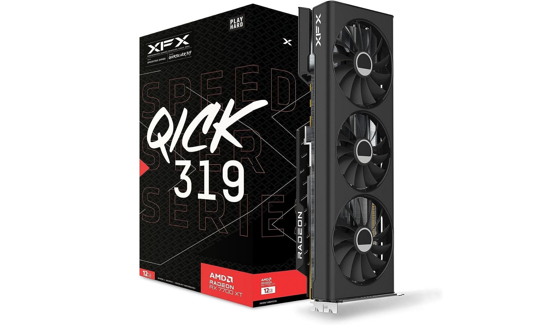 XFX Speedster QICK319 RX 7700 XT (Image via XFX)