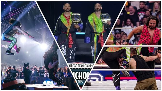 The Young Bucks finally comment after insane Anarchy In The Arena match at AEW Double Or Nothing 2024