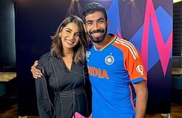 “Bring-Your-Husband-To-Work Day” – Jasprit Bumrah’s wife Sanjana Ganesan shares adorable picture ahead of T20 World Cup 2024