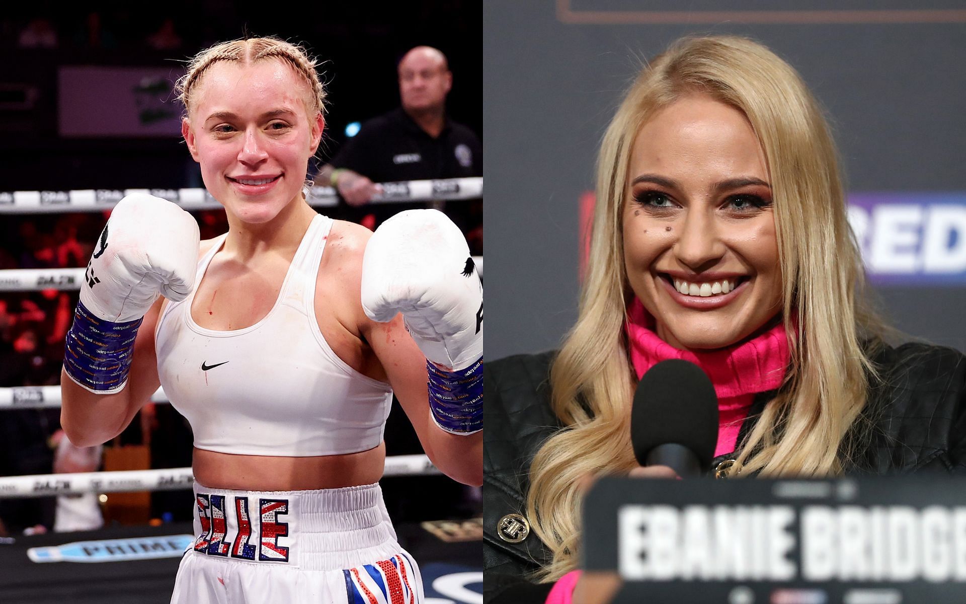 Elle Brooke (left) and Ebanie Bridges (right) have achieved tremendous success in the influencer realm, besides competing in the sport of boxing as well [Images courtesy: Getty Images]