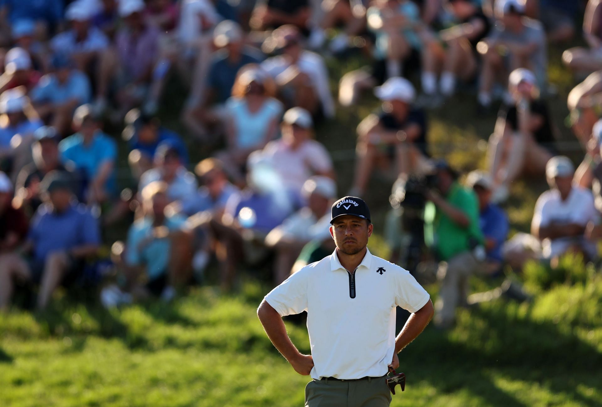 Xander Schauffele during the 2024 PGA Championship, Round Three