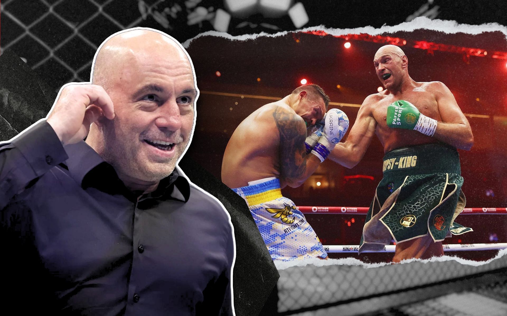 Joe Rogan share his thoughts on Tyson Fury vs Oleksandr Usyk fight. [Image courtesy; Getty Images]