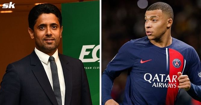 "I wish Kylian the best; he did great things for us, and I'm proud of him" - Nasser Al-Khelaifi on Kylian Mbappe as striker leaves PSG