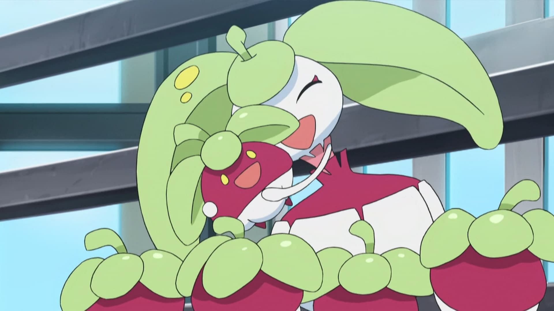 Bounsweet and Steenee in the anime (Image via The Pokemon Company)