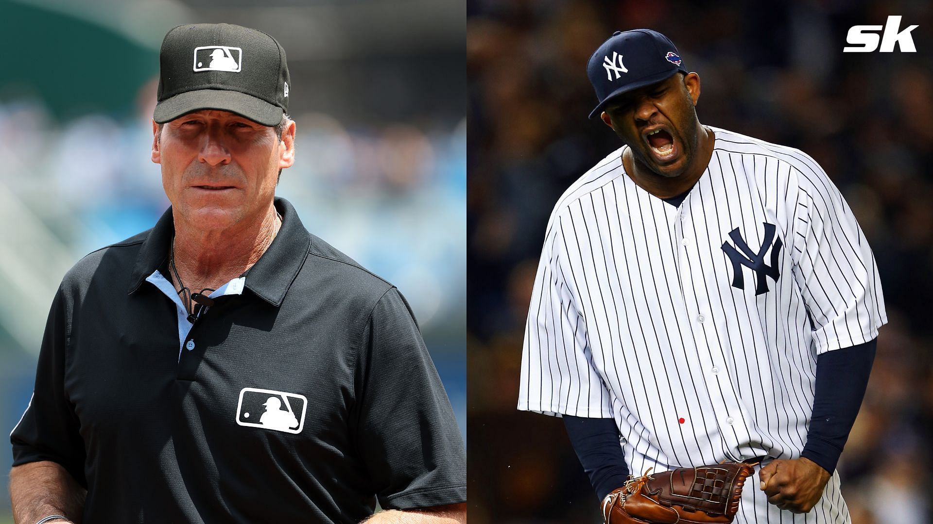 Former pitcher CC Sabathia had a parting gesture for retiring umpire Angel Hernandez