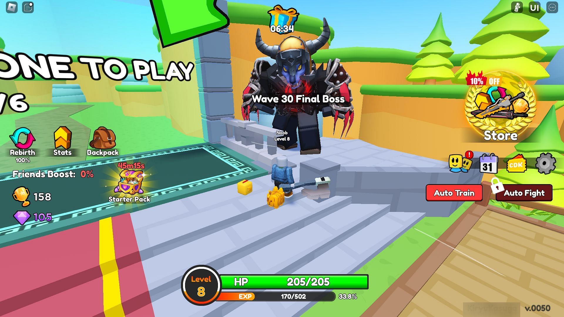 Wave 30 final boss (Image via Roblox)