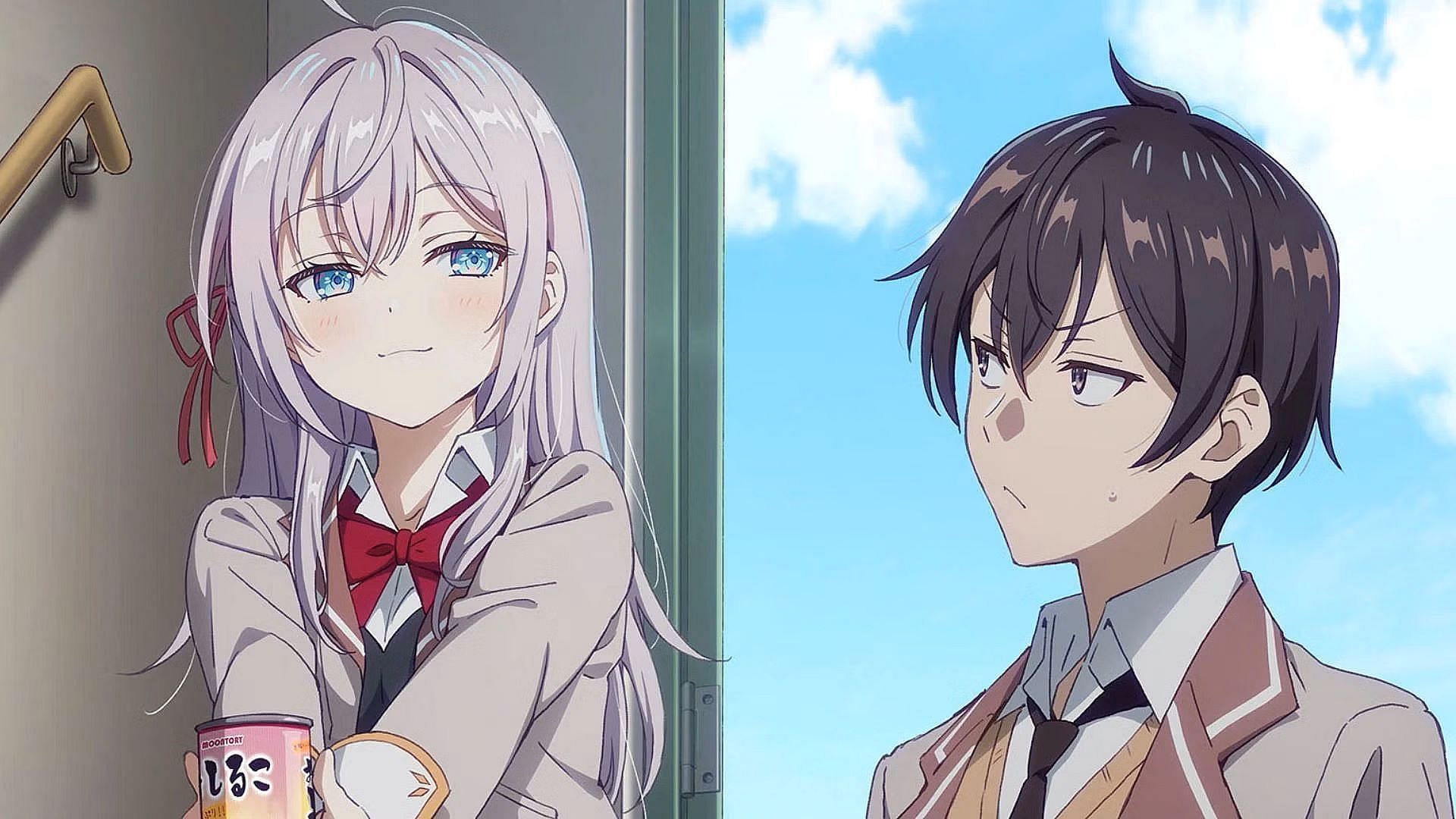 Alya and Masachika, as seen in the anime (Image via Doga Kobo)