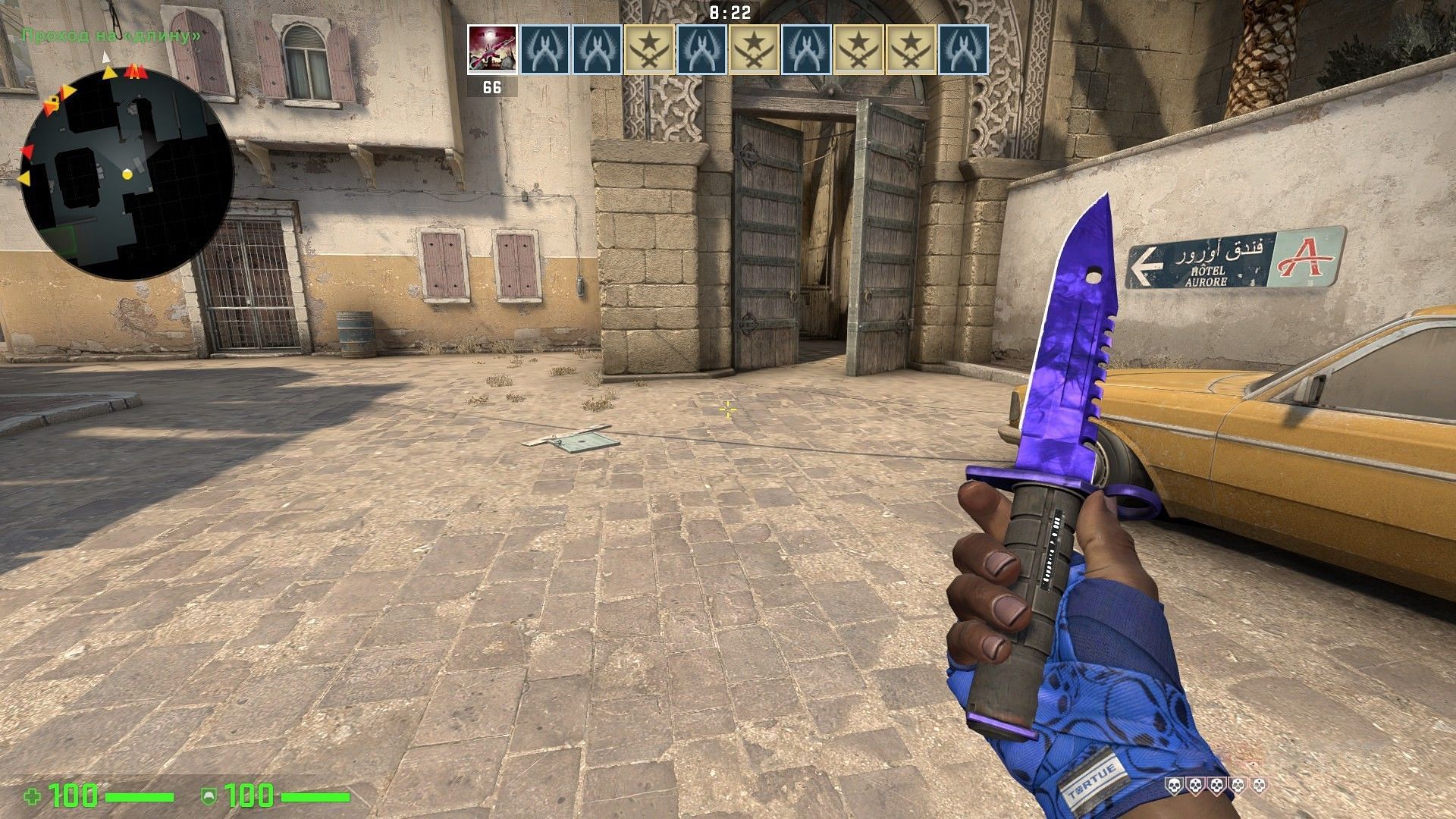 M9 Bayonet Doppler Sapphire (Image via Valve)