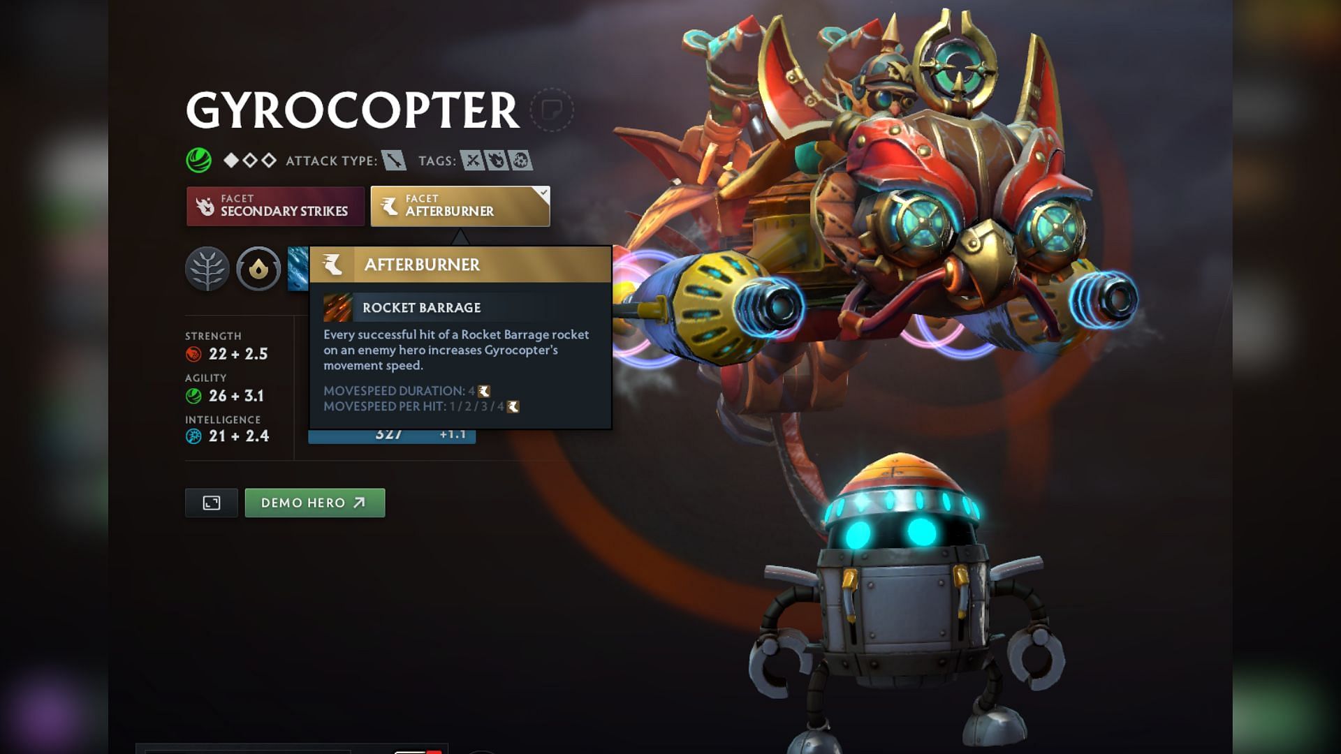 Gyrocopter in Dota 2 (Image via Valve)