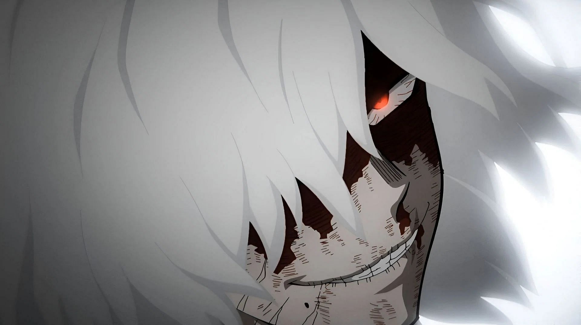 Tomura Shigaraki as seen in the anime (image via Bones)