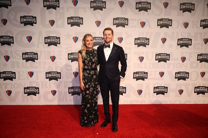 PHOTO: William Byron's girlfriend Erin Blaney rocks affordable denim look for weekend outing