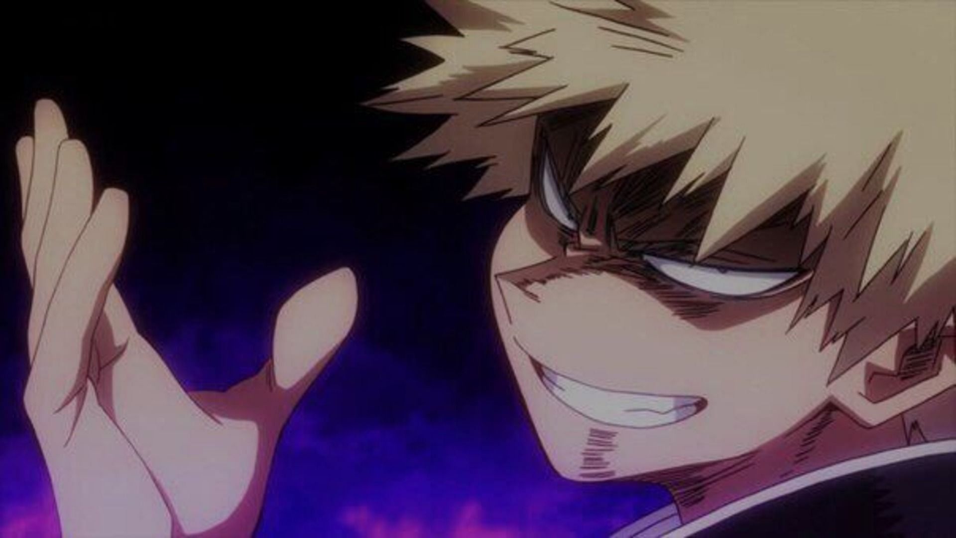 Katsuki Bakugo in My Hero Academia (Image via Studio Bones)