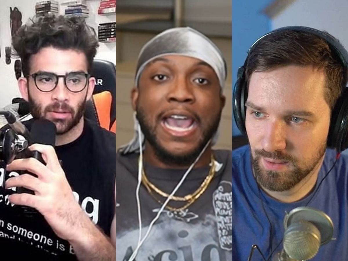 YourRAGE calls out HasanAbi and Destiny over their ongoing feud (Image via Kick/YourRAGE and Destiny and Twitch/HasanAbi)