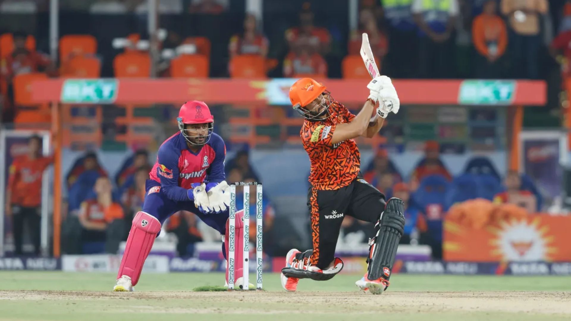 Nitesh Kumar Reddy in action (Credits: IPL)