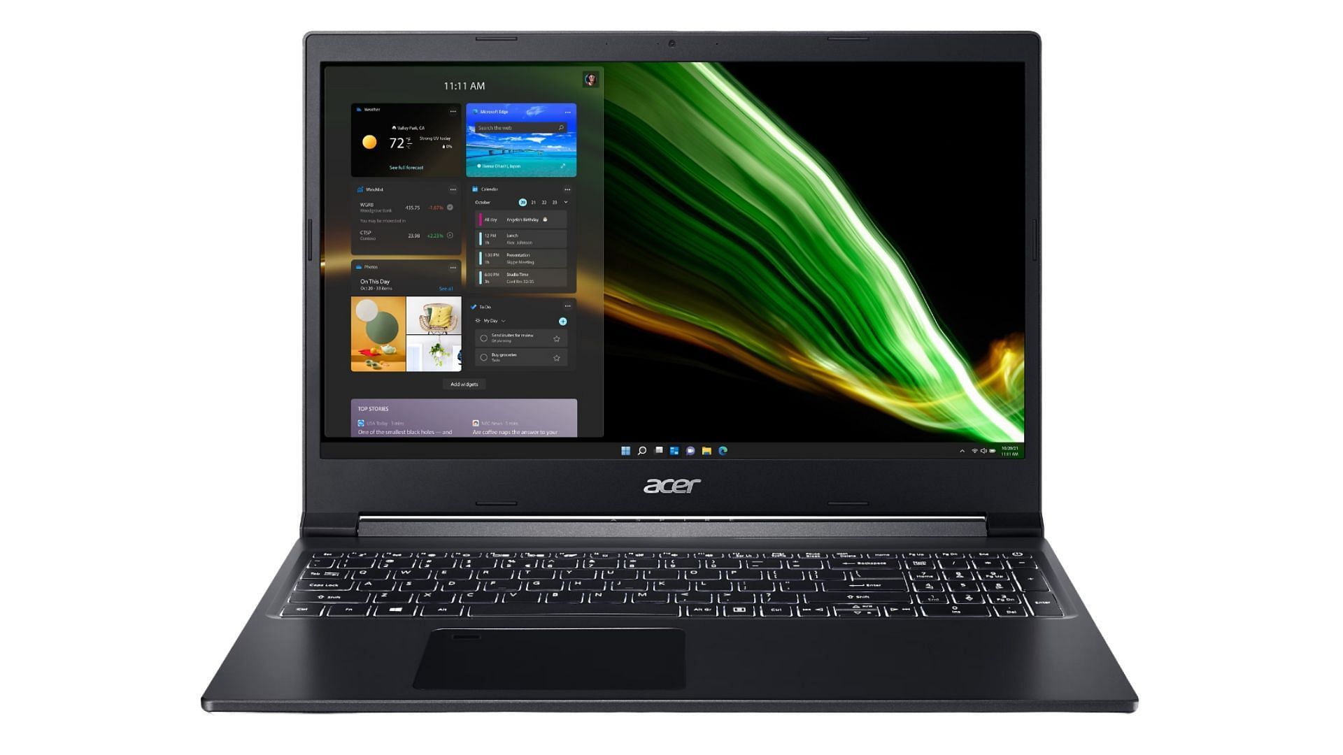 Acer Aspire 7 - best budget gaming laptop for F1 24 (Image via Acer)