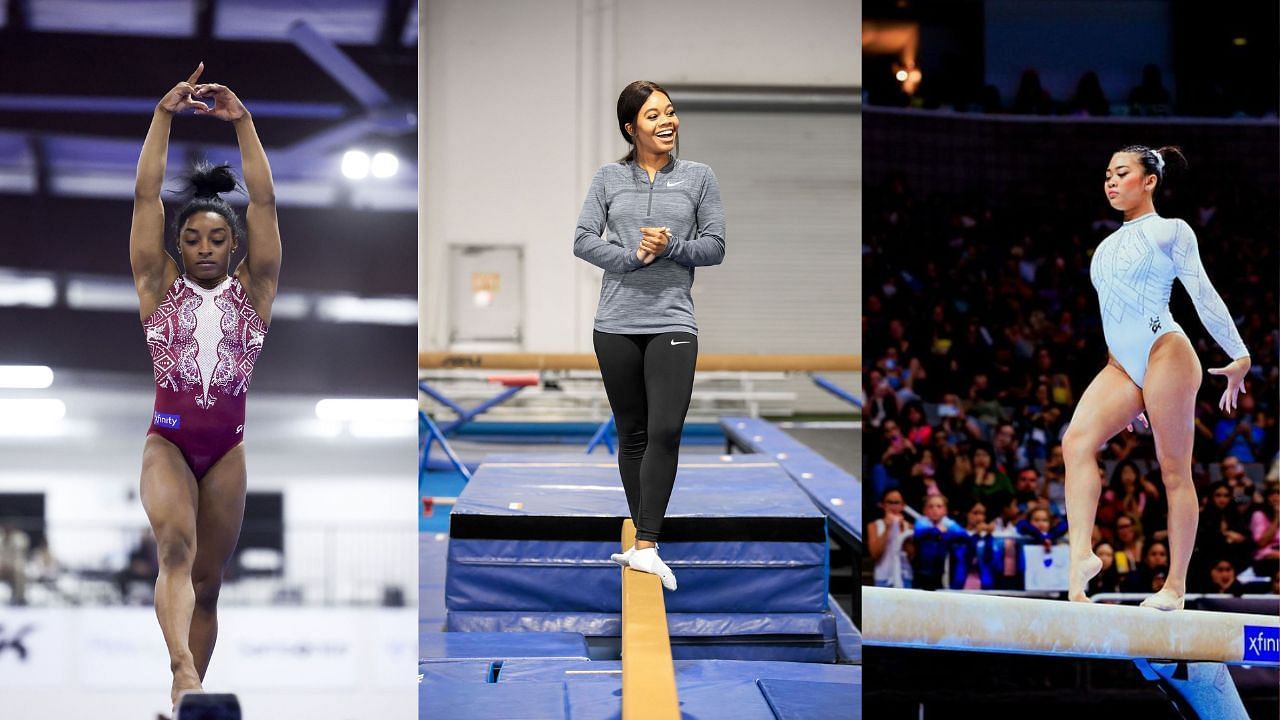 Simone Biles, Gabby Douglas, and Suni Lee will face each other at the US Core Hydration Classic 