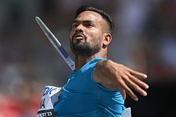 “I don't feel any pressure competing against Neeraj Chopra” - Kishore Jena ahead of Doha Diamond League 2024