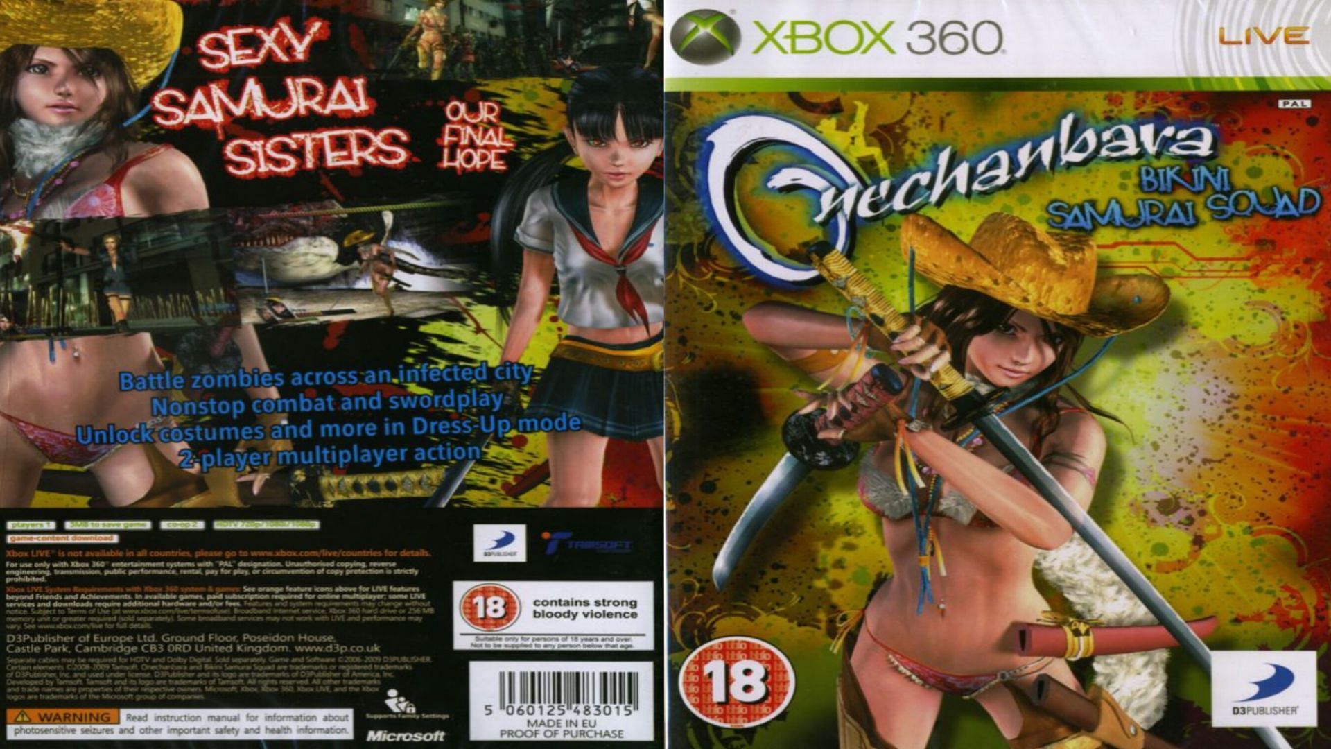 Onechanbara: Bikini Samurai Squad was a unique Hack and Slash game (Image via Tamsoft)