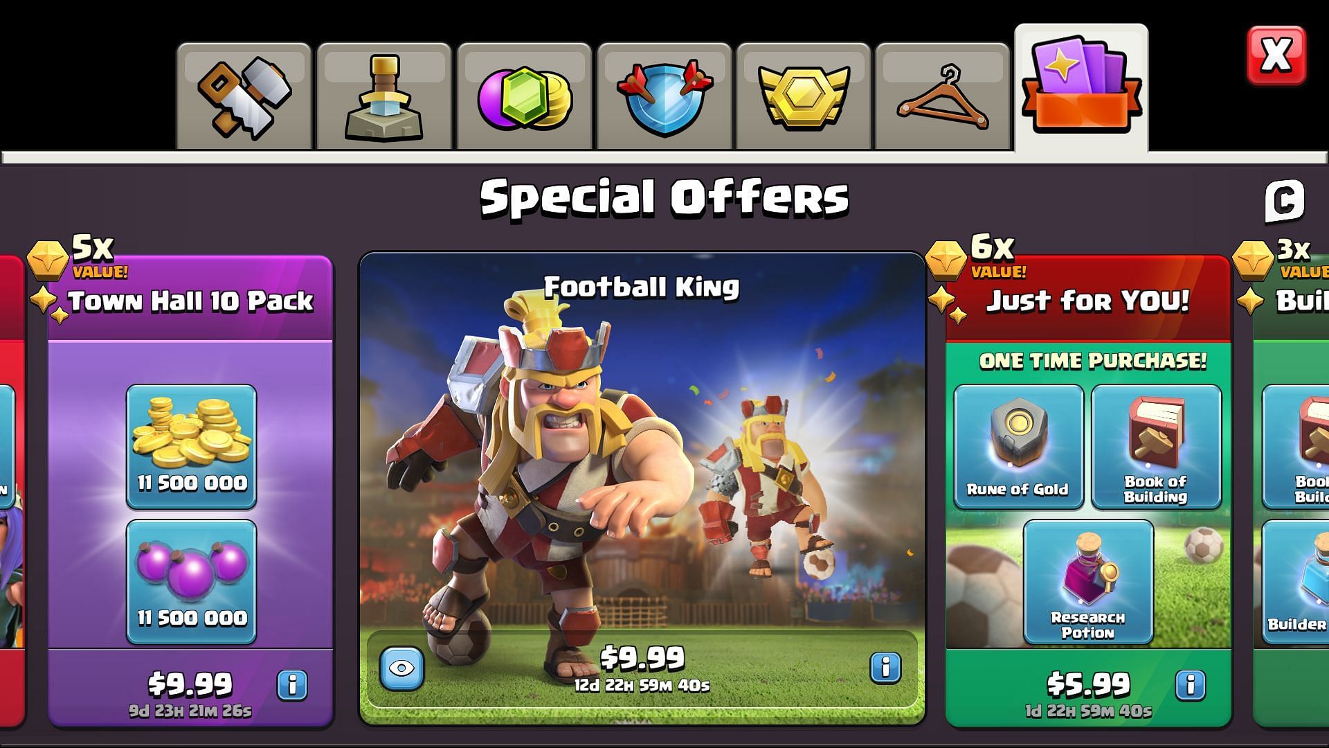 Here is the price of the skin (Image via Supercell)