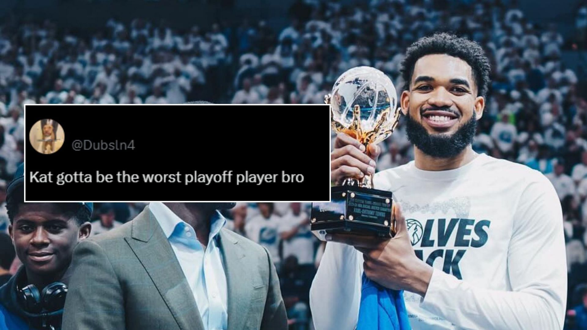 Fans had harsh comments about Karl-Anthony Towns