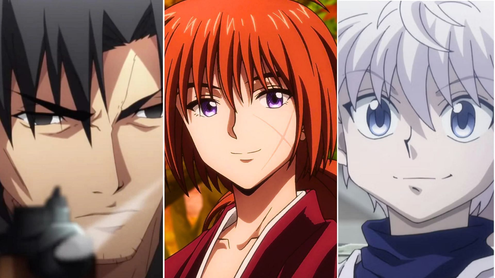 Kiritsugu Emiya, Kenshin Himura, Killua Zoldyck