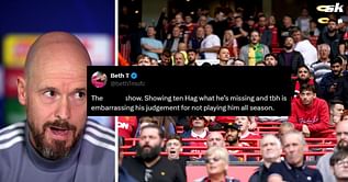 "He wanted to ruin a star" - Fans call out Ten Hag for not using Manchester United star more regularly after performance against Newcastle