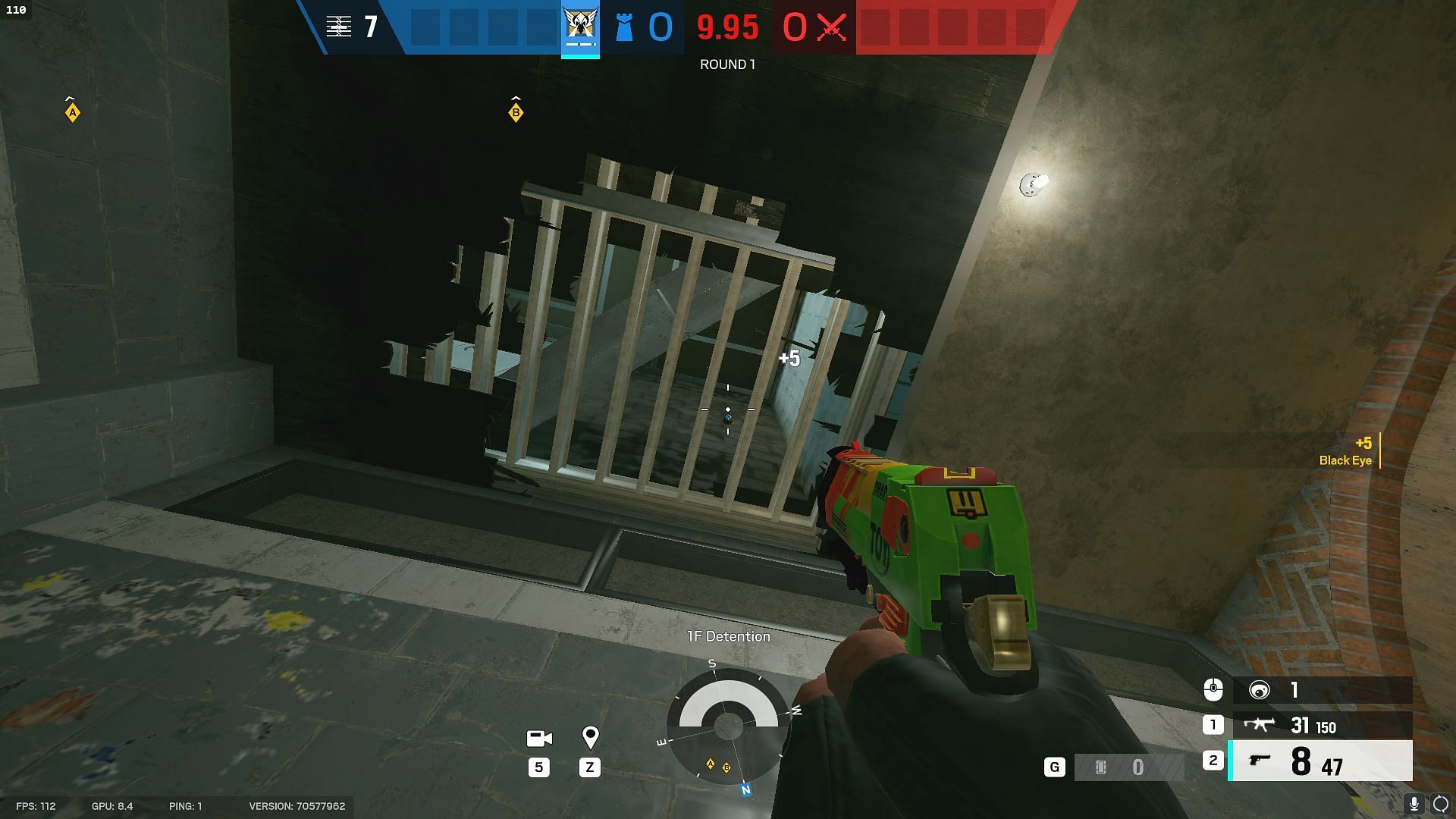 One of the most well-hidden Valkyrie camera spots in Rainbow Six Siege&#039;s Border (Image via Ubisoft)