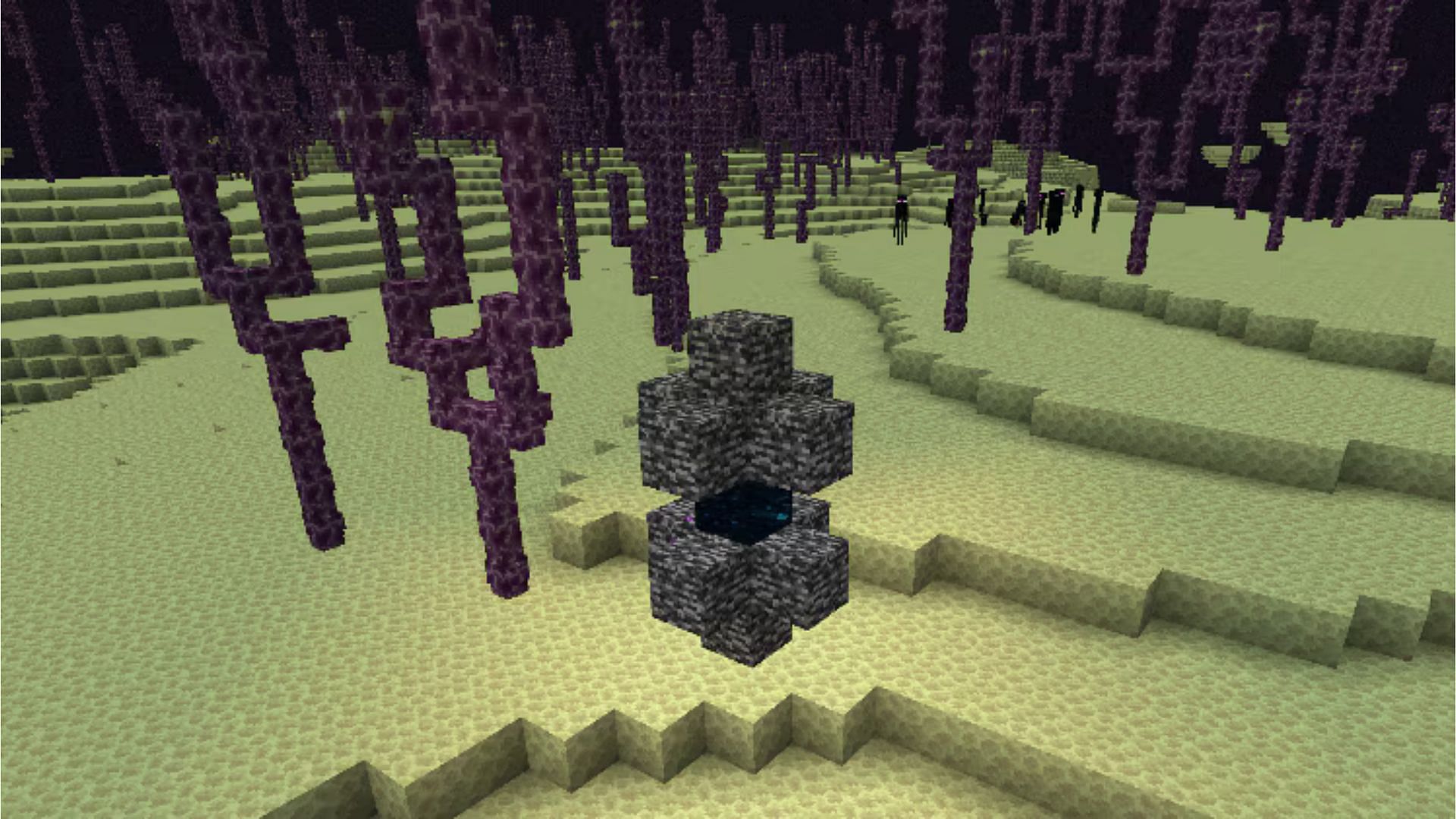 The Chorus is the only tree in End dimension (Image via Mojang Studios)