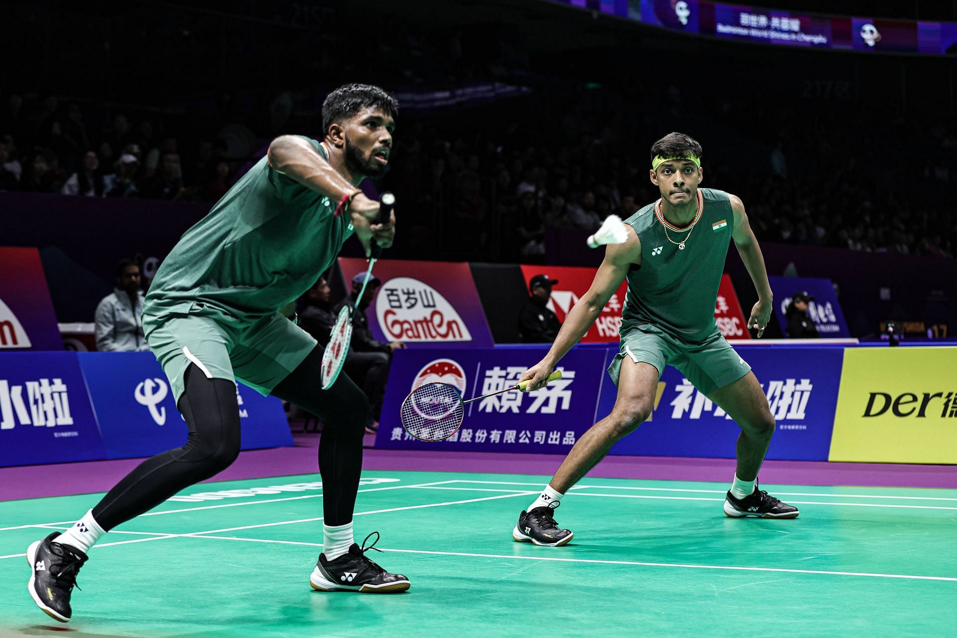 Satwik Rankireddy and Chirag Shetty. (Credit: BWF/Badminton Photo)