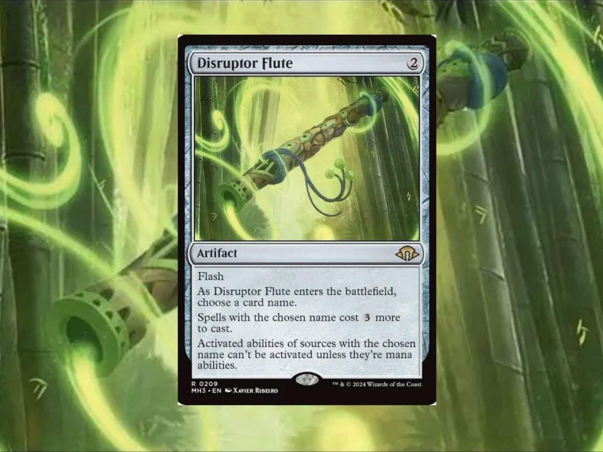 MTG Modern Horizons 3's Disruptor Flute is the best version of Pithing ...