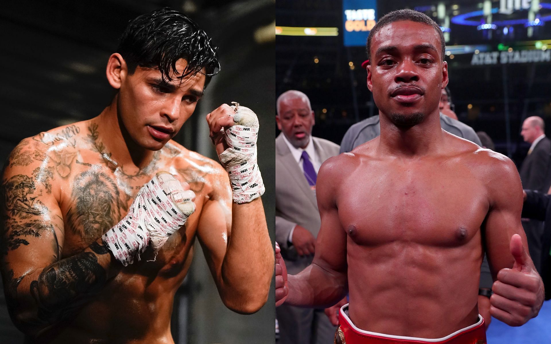 Ryan Garcia and Errol Spence Jr. trade barbs ahead of potential fight [Image via: Getty Images] 