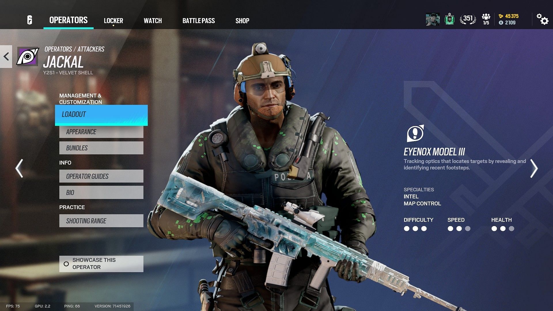 Jackal is an efficient Operator pick on Emerald Plains. (Image via Ubisoft)