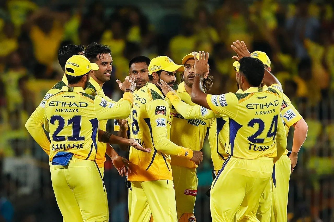 The Chennai Super Kings might need to win their remaining two league games to qualify for the playoffs. [P/C: iplt20.com]