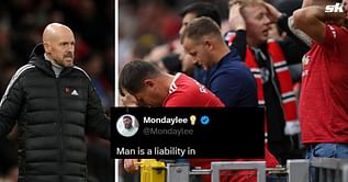 "Greatest downfall by any player" "So incredibly washed" - Fans slam Manchester United superstar after Red Devils' 1-0 loss to Arsenal