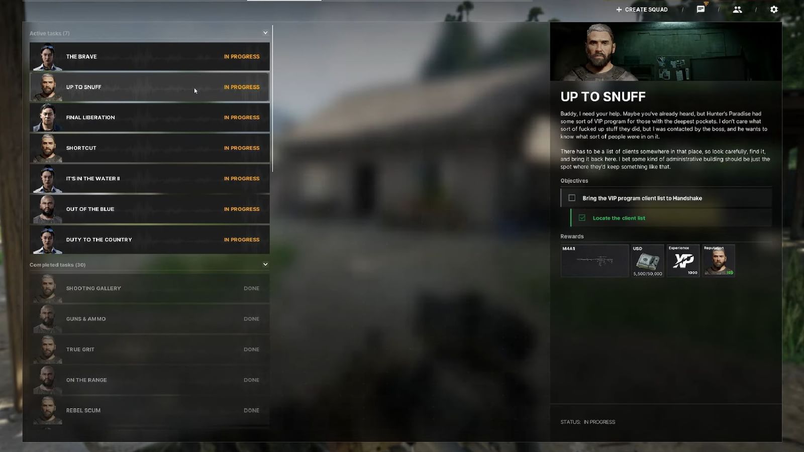How to complete Up To Snuff in Gray Zone Warfare