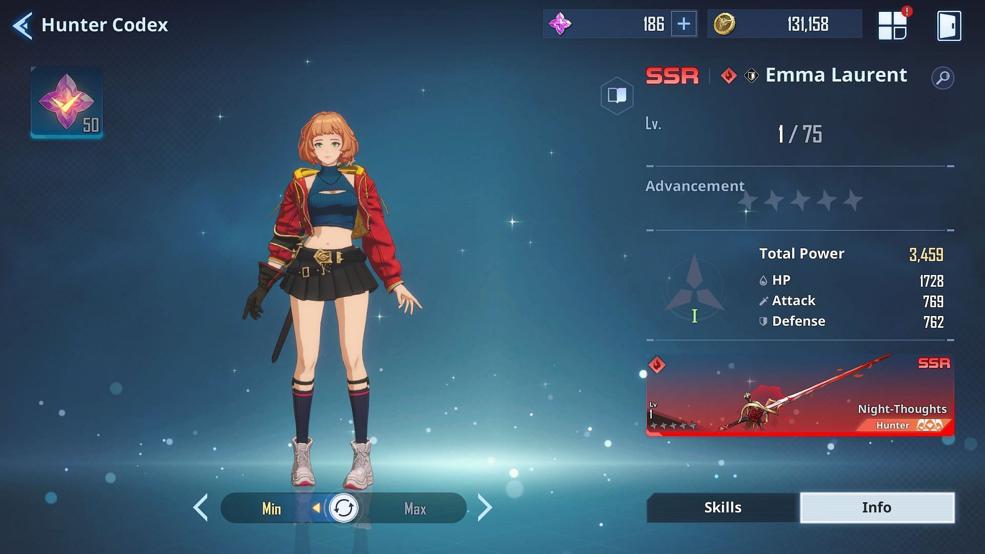 Emma boasts powerful offensive abilities (Image via Netmarble)