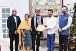 FIDE Candidates winner D Gukesh meets Sports Minister Anurag Thakur