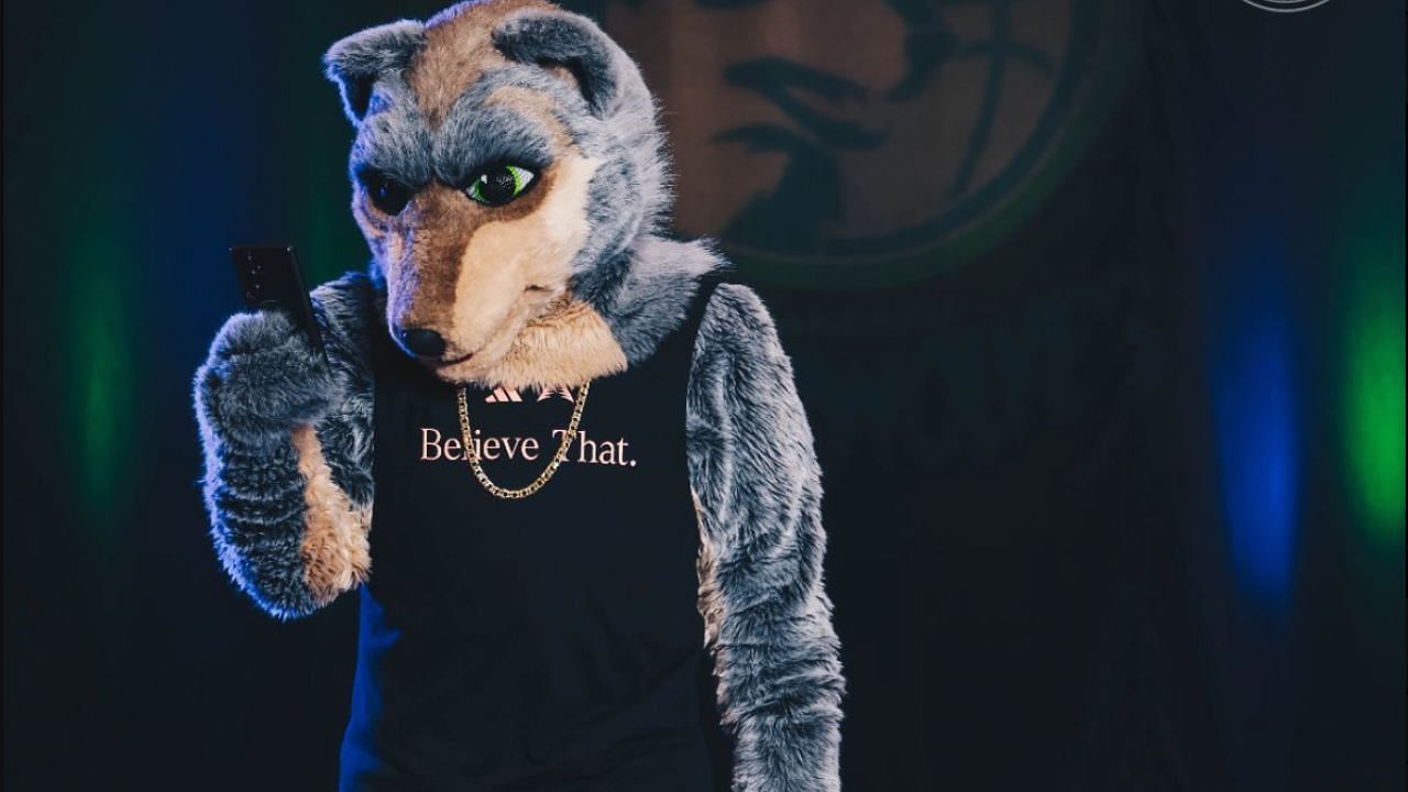 NBA fans in stitches as Timberwolves mascot Fang 