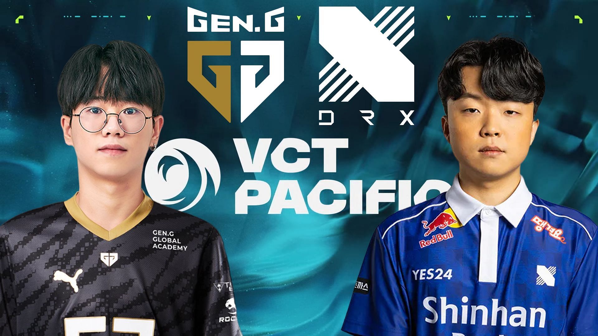 Gen.G vs DRX at VCT Pacific 2024 Stage 1 (Image via Riot Games || Gen.G || DRX)