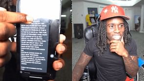 Kai Cenat displays list of defects in Jeep Trackhawk gifted to him by Adin Ross