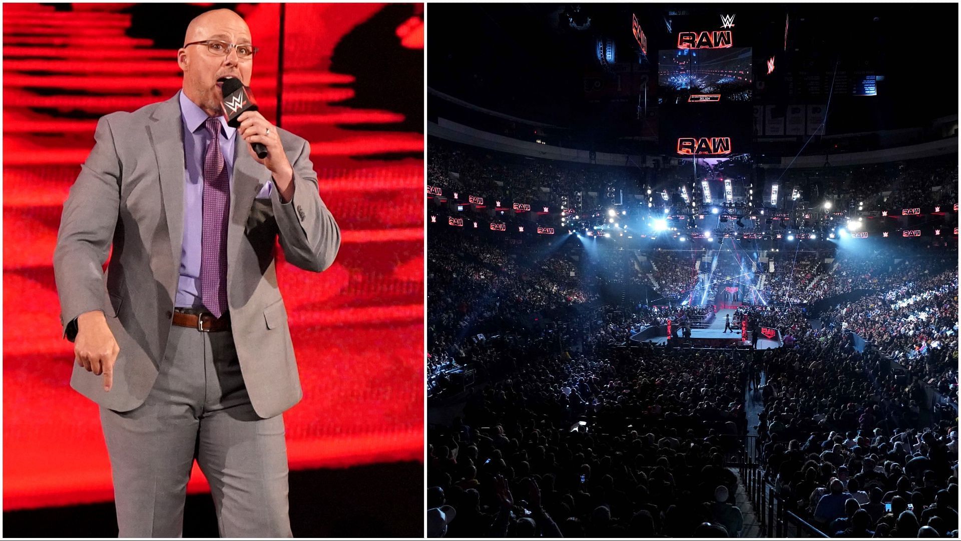WWE RAW General Manager Adam Pearce makes a match, the WWE Universe packs arena for RAW