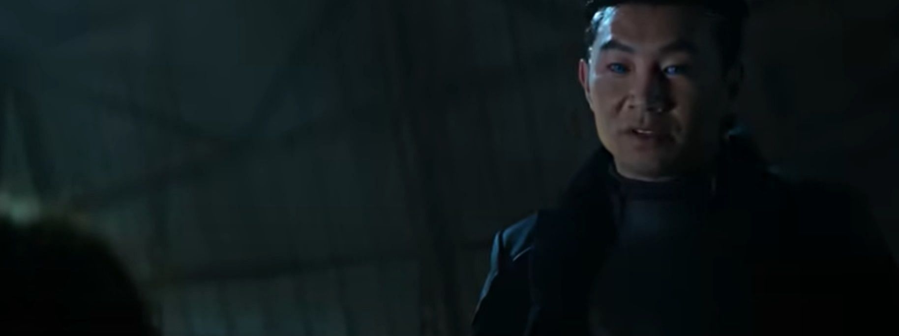 A screenshot of Simu Liu from the official trailer (Image Via Netflix/Atlas trailer, 01:56)