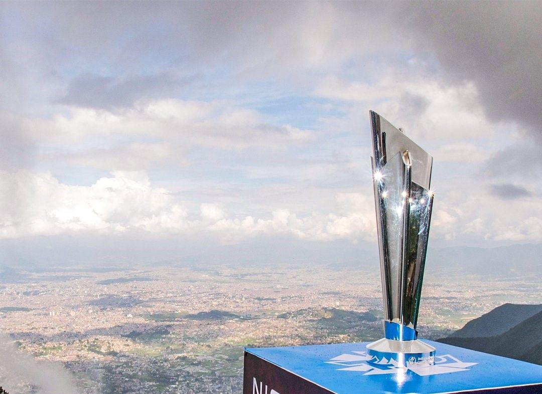 T20 World Cup trophy. (Image Credits: Twitter)