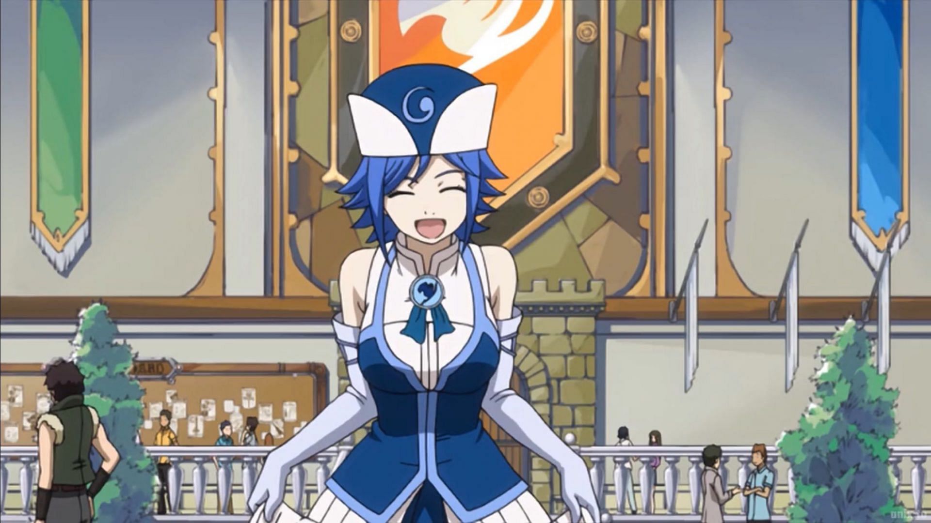 Juvia Lockser in Fairy Tail (Image via A-1 Pictures)
