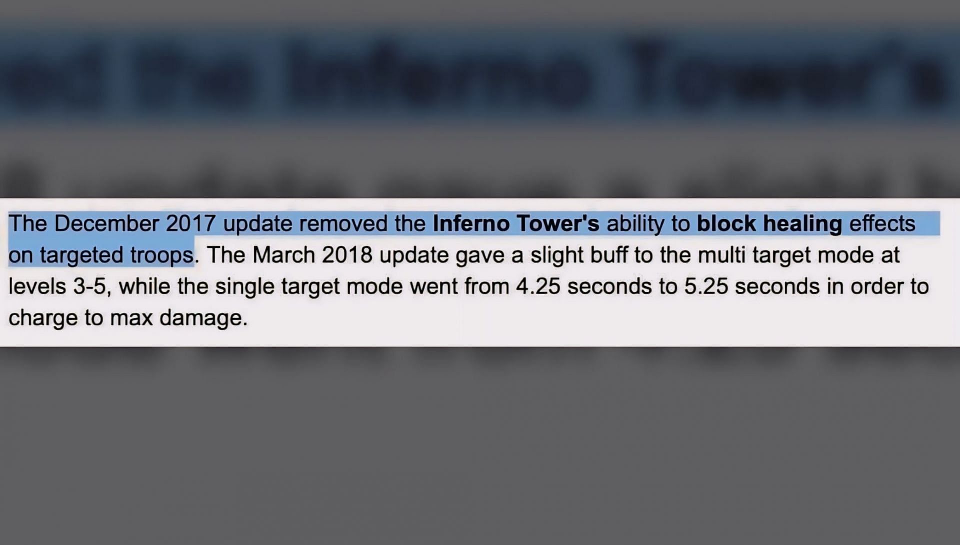 Inferno Tower healing block (Image via Supercell)
